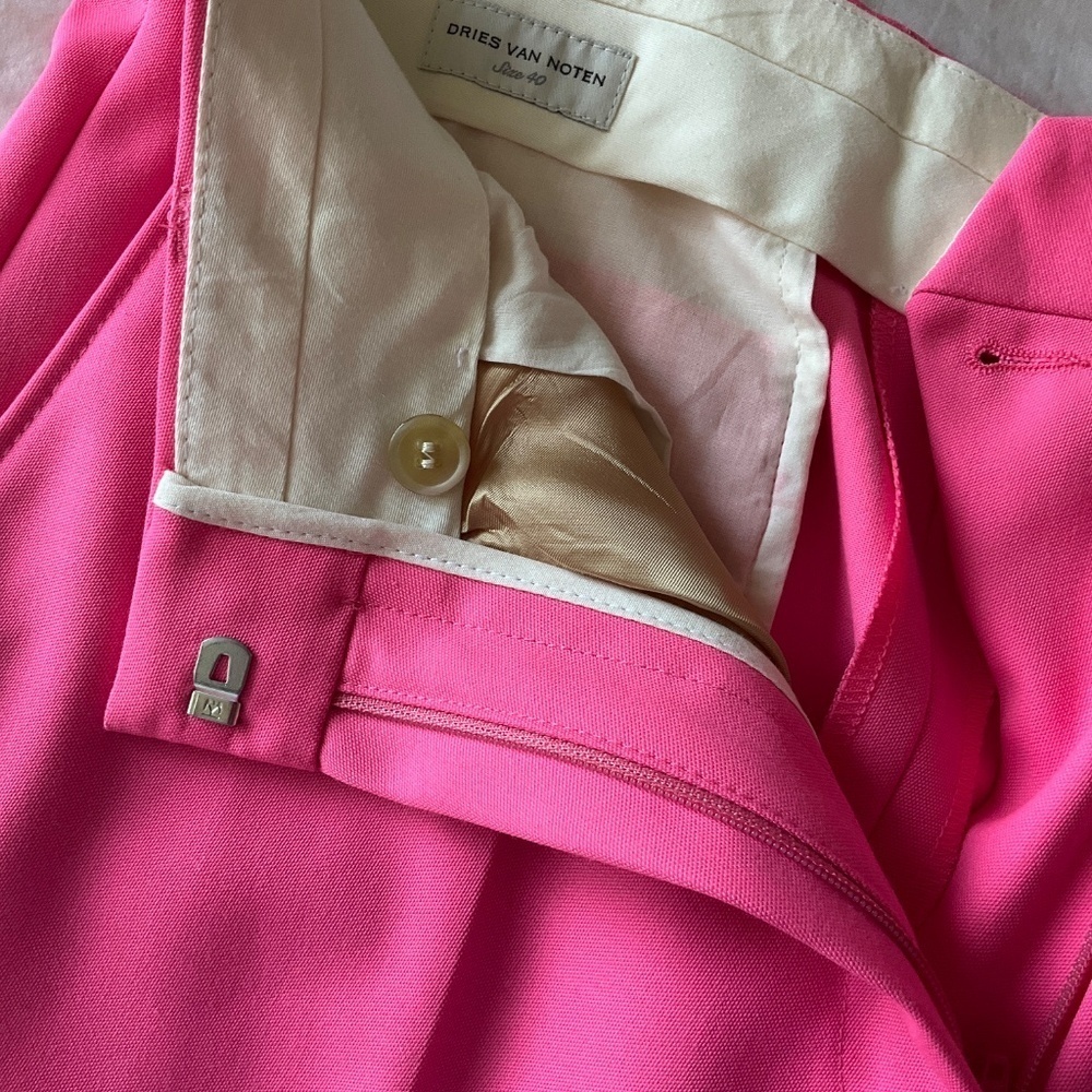DRIES VAN NOTEN Pants In Pink - Picture 5 of 7